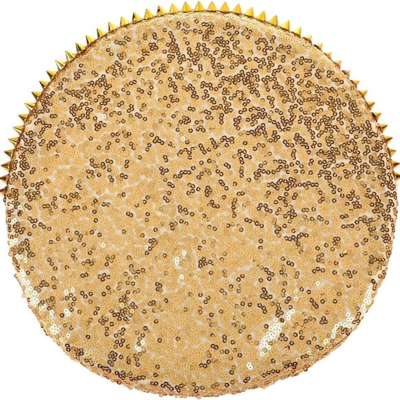 ✨ Tipsy Elves Gold Sequin Spiked Captain Hat | Festival / Cosplay - Picture 6 of 9